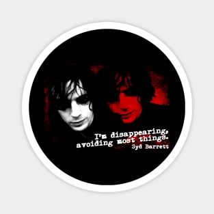 Syd Barrett Inspired Design Magnet